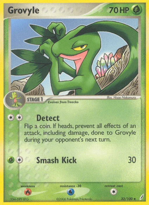 Grovyle (32/100) [EX: Crystal Guardians] - for just $0.45! 