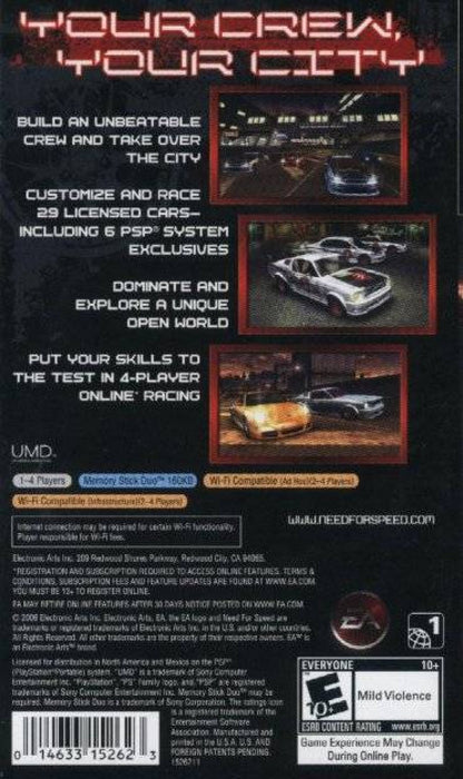 Need for Speed: Carbon - Own the City [Greatest Hits] – PlayStation Portable (PSP) - for just $16.99! 