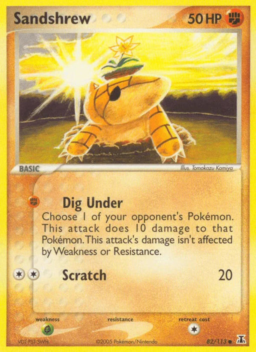 Sandshrew (82/113) [EX: Delta Species] - for just $1.75! 