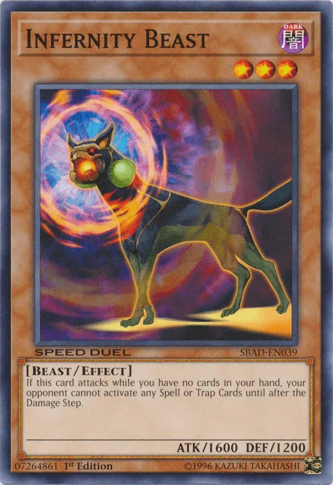 Infernity Beast [SBAD-EN039] Common - for just $0.10! 