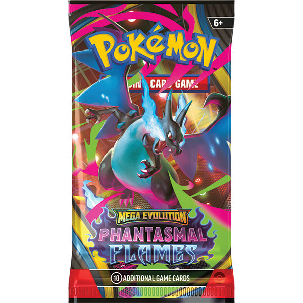 Pokemon: Mega Evolution - Phantasmal Flames Booster Pack - for just $9! 