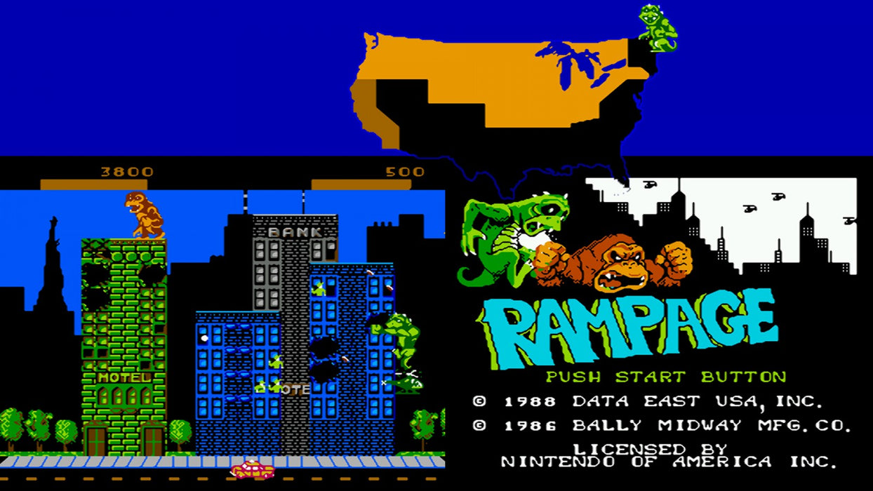 Rampage – Nintendo Entertainment System (NES) - for just $16.99! 