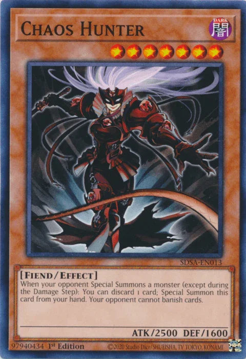 Chaos Hunter [SDSA-EN013] Common - for just $0.10! 