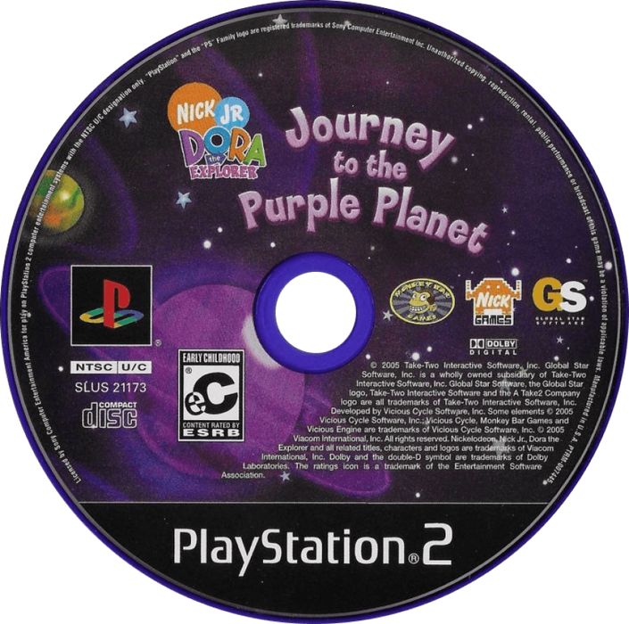 Dora the Explorer: Journey to the Purple Planet – PlayStation 2 (PS2) - for just $6.99! 