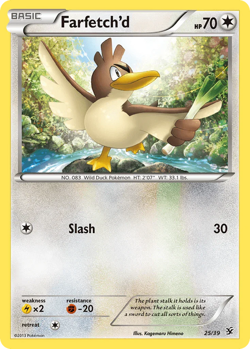 Farfetch'd (25/39) [XY: Kalos Starter Set] - for just $0.80! 