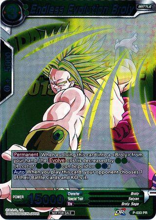 Endless Evolution Broly (Metallic Foil) (Event Pack 2018) (P-033) [Promotion Cards] - for just $0.70! 