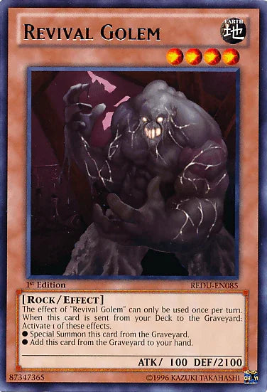 Revival Golem [REDU-EN085] Rare - for just $0.30! 