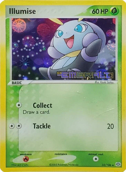Illumise (32/106) (Stamped) [EX: Emerald] - for just $8.55! 