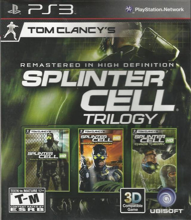 Tom Clancy's Splinter Cell: Classic Trilogy HD (Playstation 3) - for just $0! 