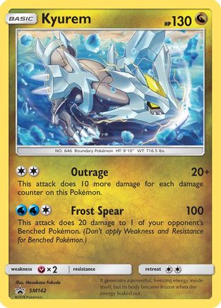 Kyurem SM142/248 - SM Promos Holofoil - for just $1! 