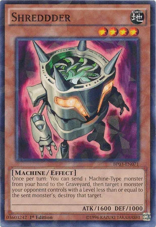 Shreddder [BP03-EN071] Shatterfoil Rare - for just $0.10! 