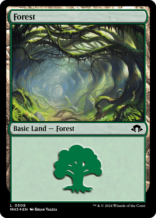 Forest (0506) (Ripple Foil) (MH3-506) - Modern Horizons 3 Foil - for just $0.06! 
