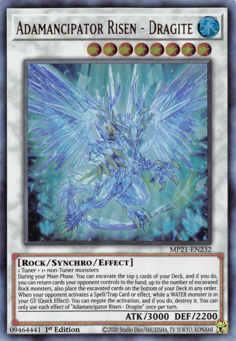 Adamancipator Risen - Dragite [MP21-EN232] Ultra Rare - for just $0.40! 