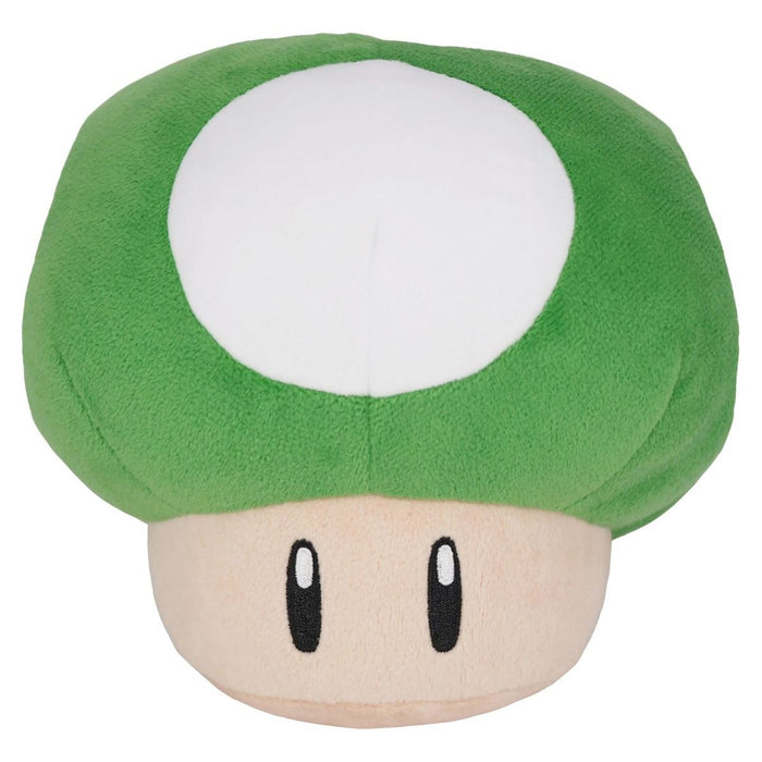 Super Mario Brothers: 1Up Mushroom Plush (6") - Premium Toys and Collectible - Just $14.99! Shop now at Retro Gaming of Denver