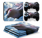 PS4 Pro Anti-Scrape Geometric Pattern Sticker | Durable Protection for Gaming Console - for just $25.94! 