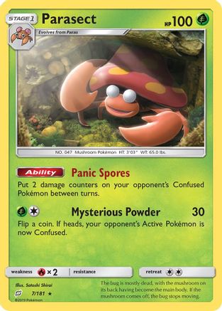 Parasect 007/181 - SM  Team Up - for just $0.15! 