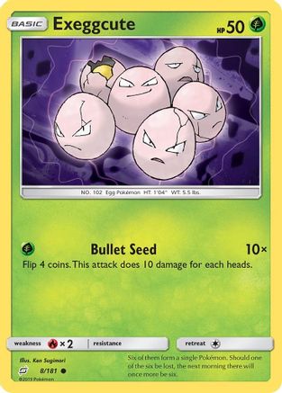 Exeggcute 008/181 - SM  Team Up - for just $0.05! 