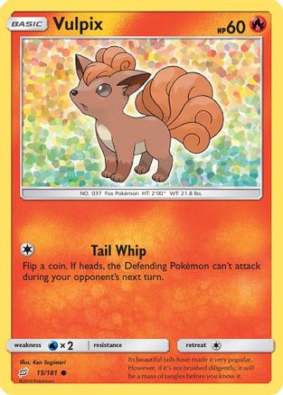 Vulpix 015/181 - SM  Team Up - for just $0.19! 