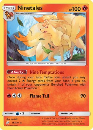 Ninetales 016/181 - SM  Team Up - for just $0.72! 