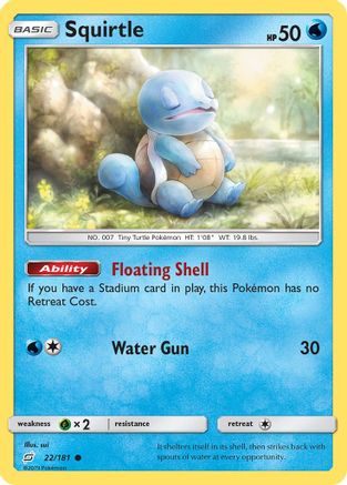 Squirtle 022/181 - SM  Team Up - for just $0.44! 