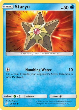 Staryu 028/181 - SM  Team Up - for just $0.08! 