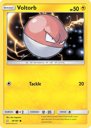 Voltorb 038/181 - SM  Team Up - for just $0.08! 