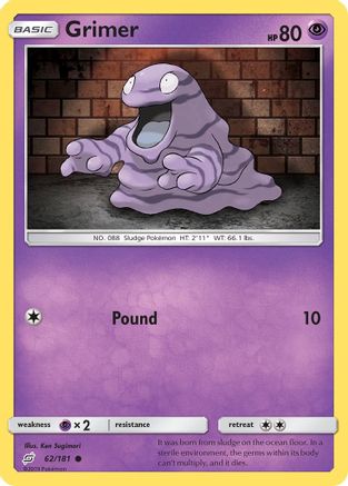 Grimer 062/181 - SM  Team Up - for just $0.05! 