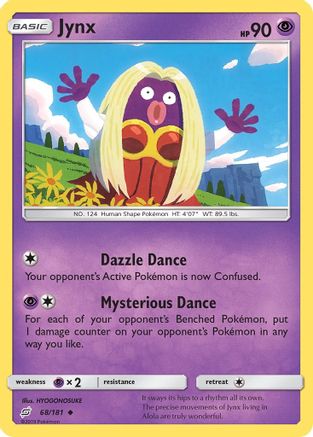 Jynx 068/181 - SM  Team Up - for just $0.10! 