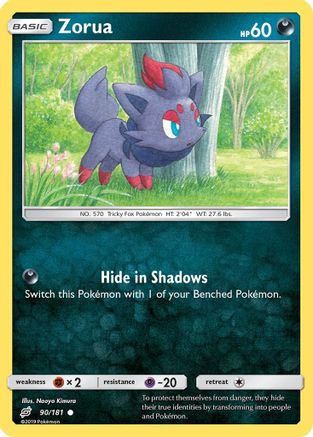 Zorua 090/181 - SM  Team Up - for just $0.10! 