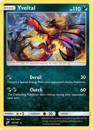 Yveltal 095/181 - SM  Team Up Holofoil - for just $0.75! 