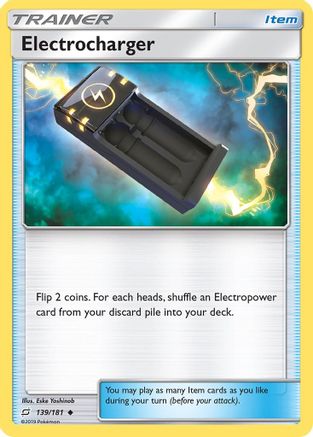 Electrocharger 139/181 - SM  Team Up Reverse Holofoil - for just $0.05! 