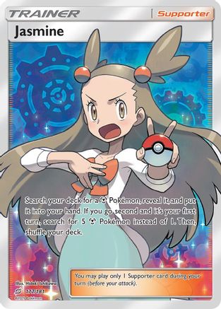 Jasmine (Full Art) 177/181 - SM  Team Up Holofoil - for just $34.25! 