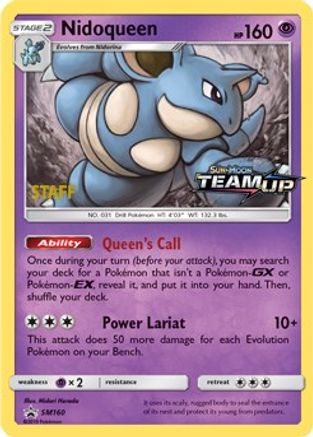 Nidoqueen SM160 - SM Promos - Holofoil - for just $21.23! 