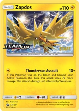 Zapdos SM159 - SM Promos - Holofoil - for just $39.75! 