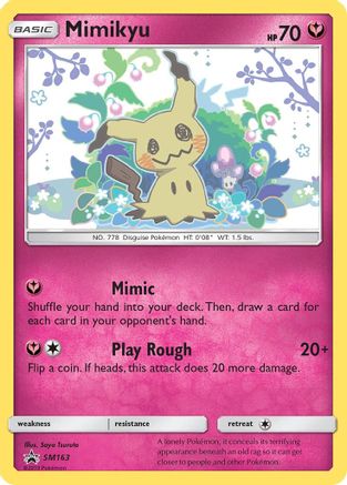 Mimikyu SM163/248 - SM Promos Holofoil - for just $17.38! 