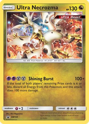 Ultra Necrozma SM165/248 - SM Promos Holofoil - for just $2.55! 
