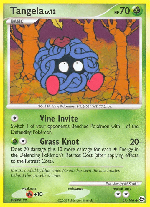 Tangela (87/106) [Diamond & Pearl: Great Encounters] - for just $0.25! 