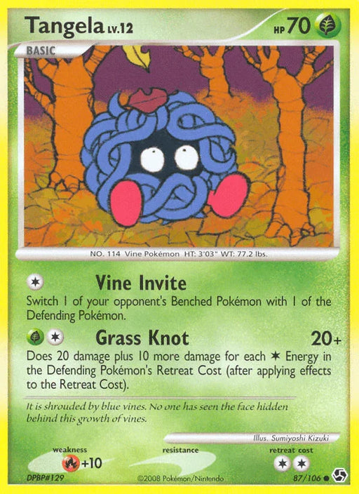 Tangela (87/106) [Diamond & Pearl: Great Encounters] - for just $0.30! 