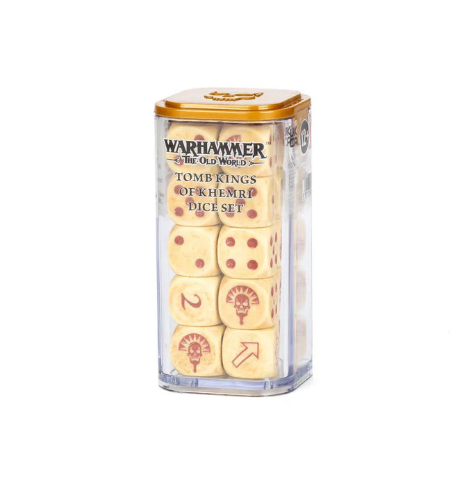 Warhammer: The Old World - Tomb Kings of Khemri Dice Set - for just $42! 