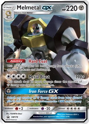 Melmetal GX SM178/248 - SM Promos Holofoil - for just $1.31! 