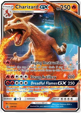 Charizard GX SM195/248 - SM Promos Holofoil - for just $6.46! 
