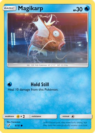 Magikarp (Holo Common) 008/18 - Detective Pikachu Holofoil - for just $0.25! 