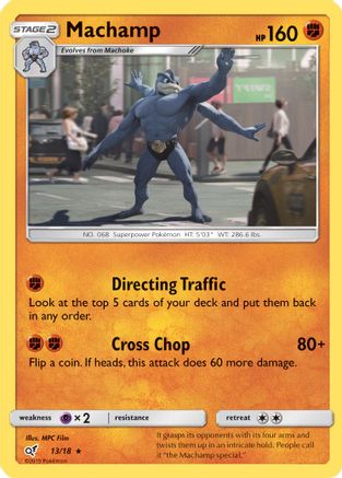Machamp 013/18 - Detective Pikachu Holofoil - for just $0.62! 