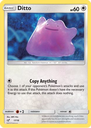 Ditto 017/18 - Detective Pikachu Holofoil - for just $2.45! 