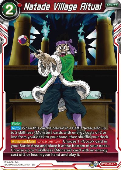 Natade Village Ritual (BT15-024) [Saiyan Showdown] - for just $0.10! 