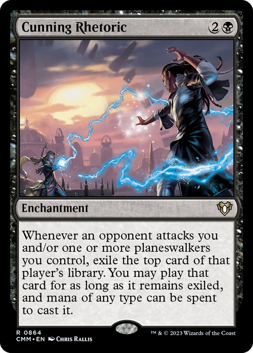 Cunning Rhetoric (CMM-864) - Commander Masters - for just $0.85! 