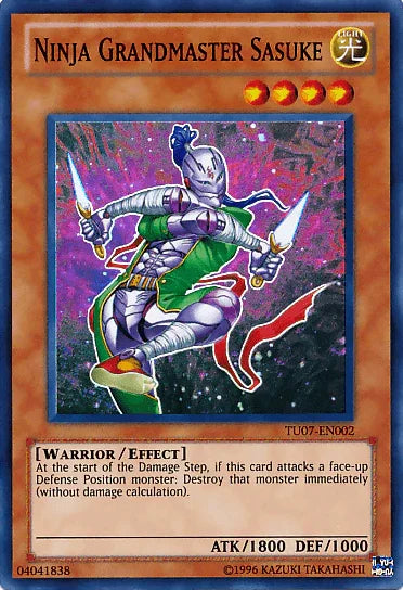 Ninja Grandmaster Sasuke [TU07-EN002] Super Rare - for just $6.25! 