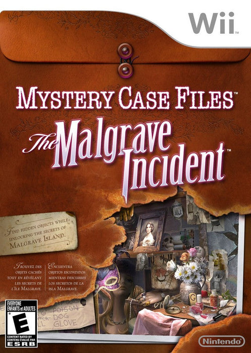 Mystery Case Files: The Malgrave Incident (Wii) - for just $0! 