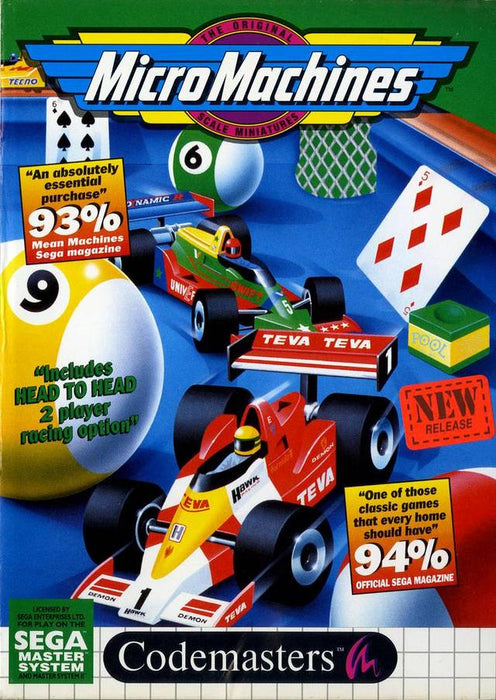 Micro Machines (Sega Master System) - for just $0! 