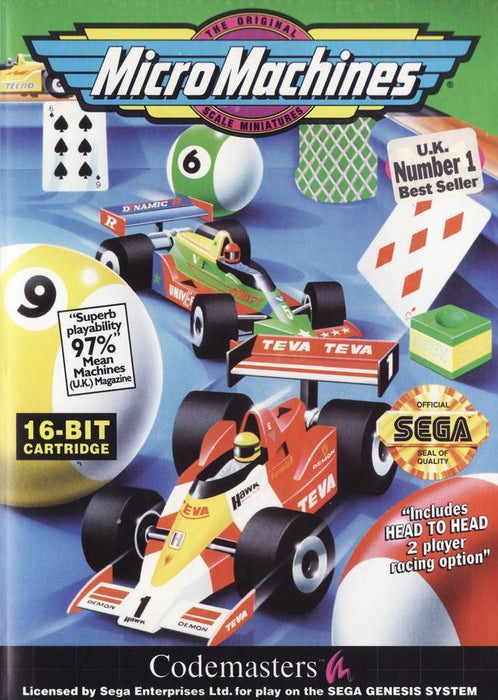 Micro Machines With Box and Manual (Sega Genesis) - for just $0! 